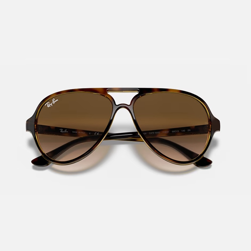 Ray-Ban Brown Aviator Sunglasses